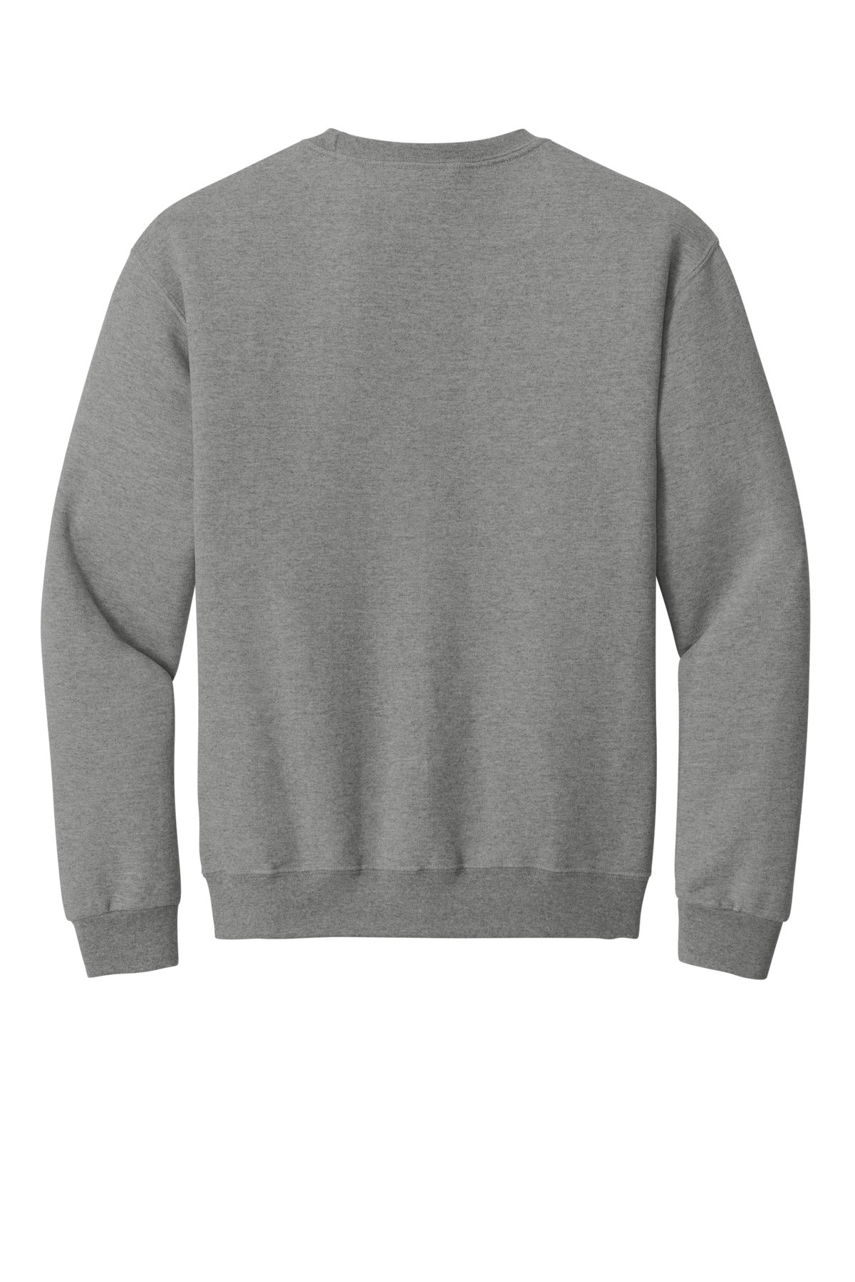 Rear View of Oxford Jerzees - NuBlend Crewneck Sweatshirt. 562M