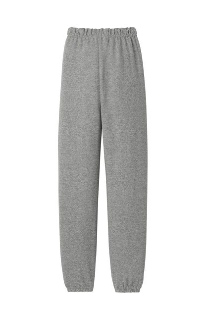 Rear View of Oxford Jerzees Youth NuBlend Sweatpant 973B