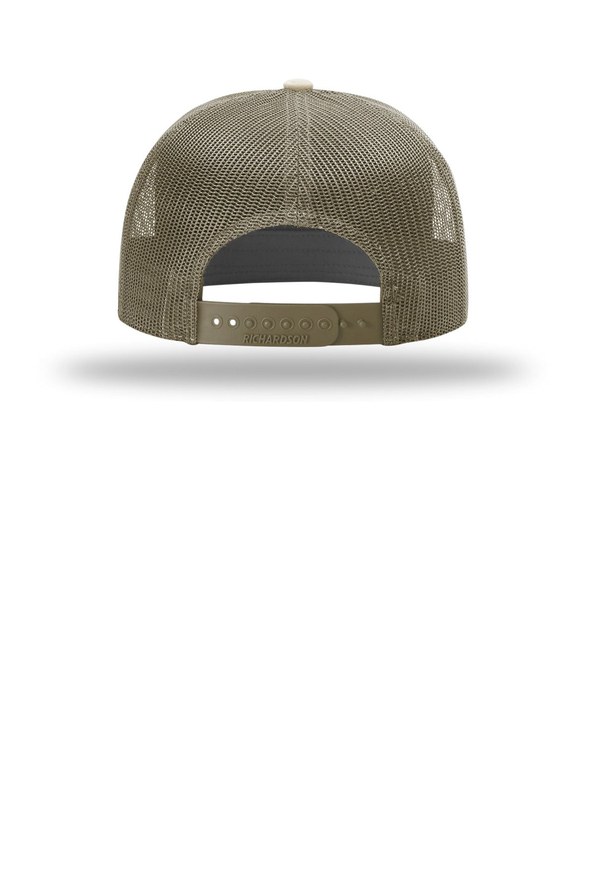 Rear View of PaleKh/Ldn Richardson 7-Panel Trucker 168