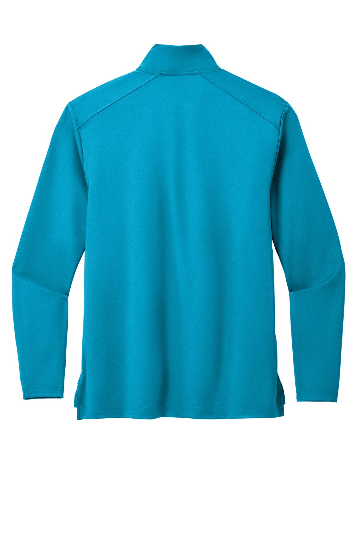 Rear View of ParcelBlue Port Authority C-FREE Double Knit 1/4-Zip K880