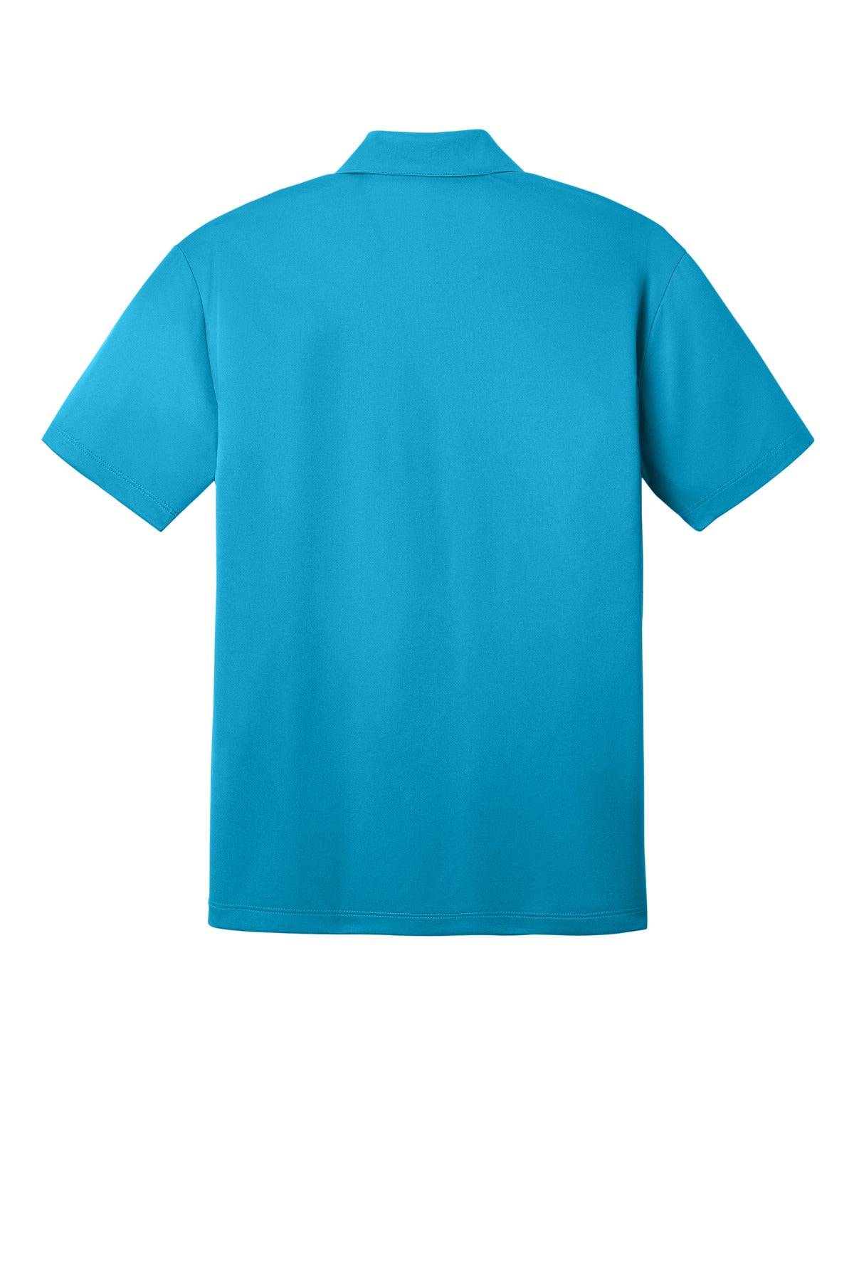Rear View of ParcelBlue Port Authority Silk Touch Performance Polo. K540
