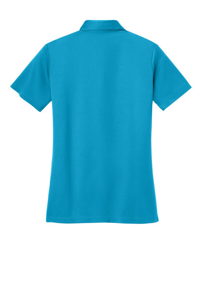 Rear View of ParcelBlue Port Authority Women's Silk Touch Performance Polo. L540