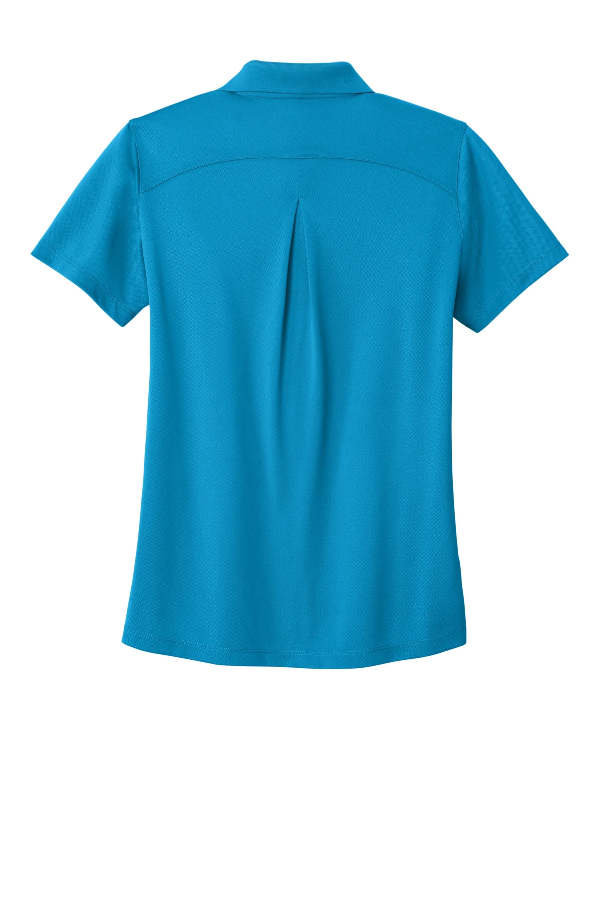 Rear View of ParcelBlue Port Authority Women's Wearever Performance Pique Polo LK240