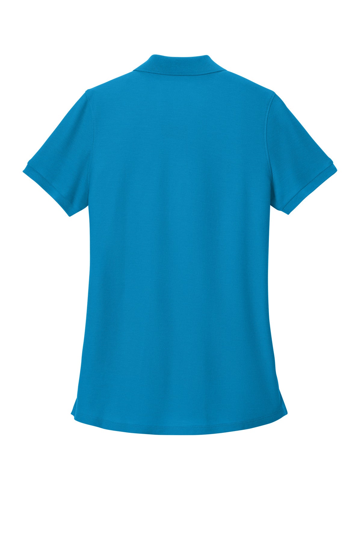 Rear View of ParcelBlue Port Authority Women's Wearever Signature Pique Polo LK200