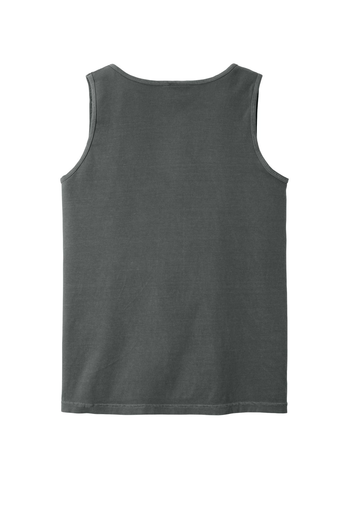 Rear View of Pepper COMFORT COLORS Heavyweight Ring Spun Tank Top. 9360