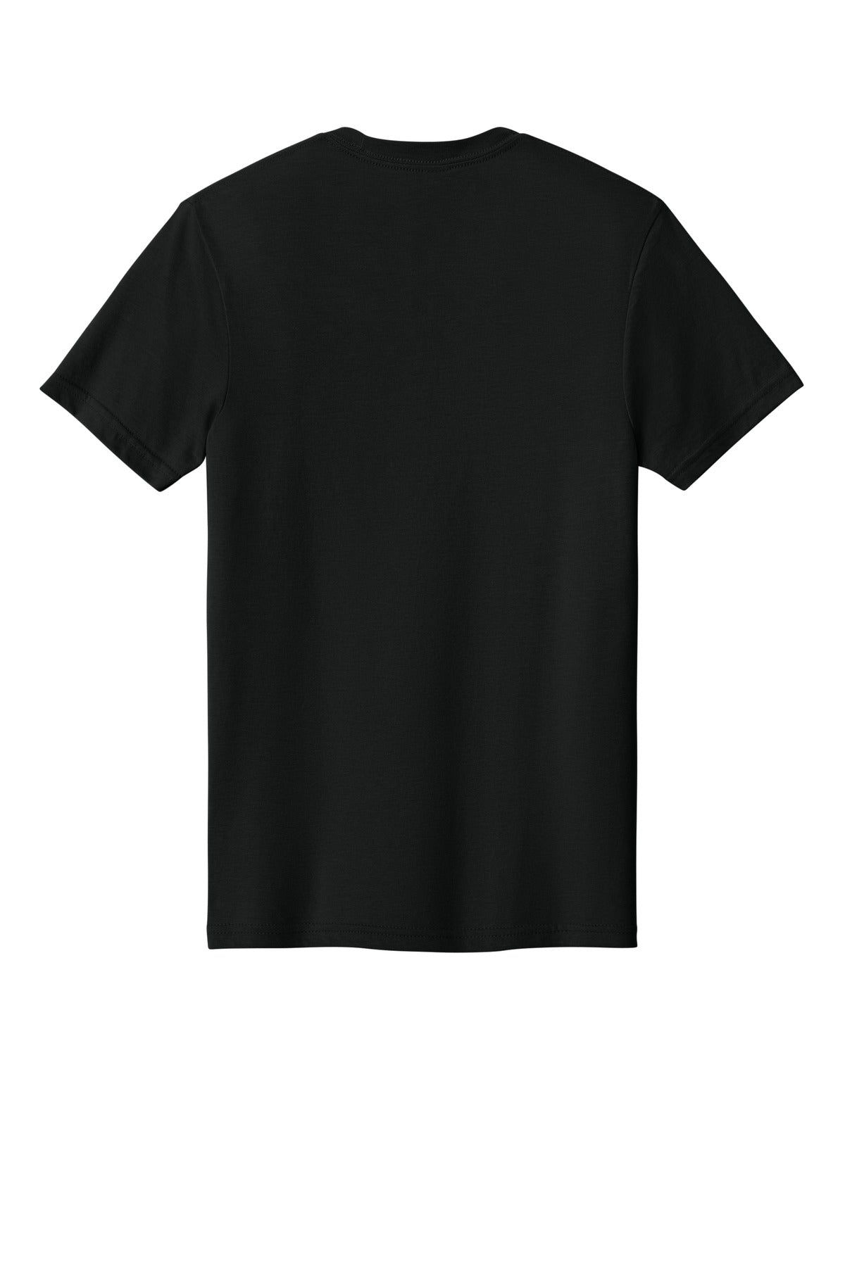 Rear View of PitchBlack Gildan Softstyle CVC Tee 64000CVC