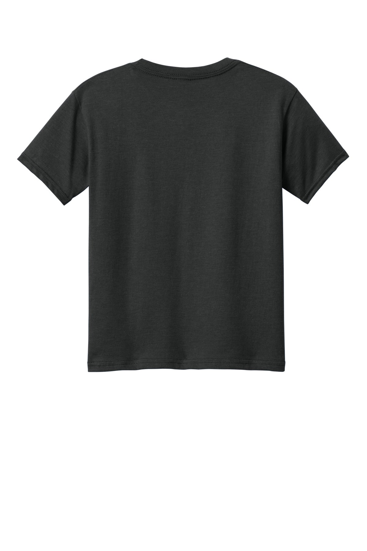 Rear View of PitchBlMst Gildan Youth Softstyle CVC Tee 64000BCVC