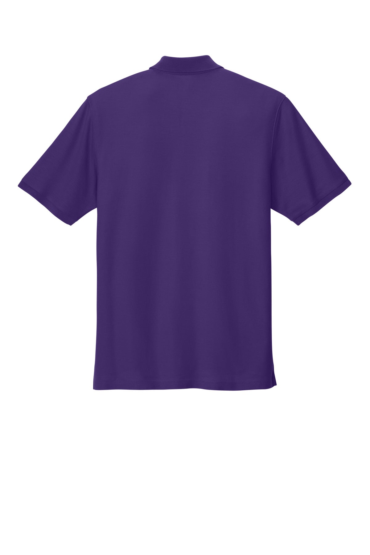 Rear View of PrismPrpl Port Authority Wearever Signature Pique Polo K200