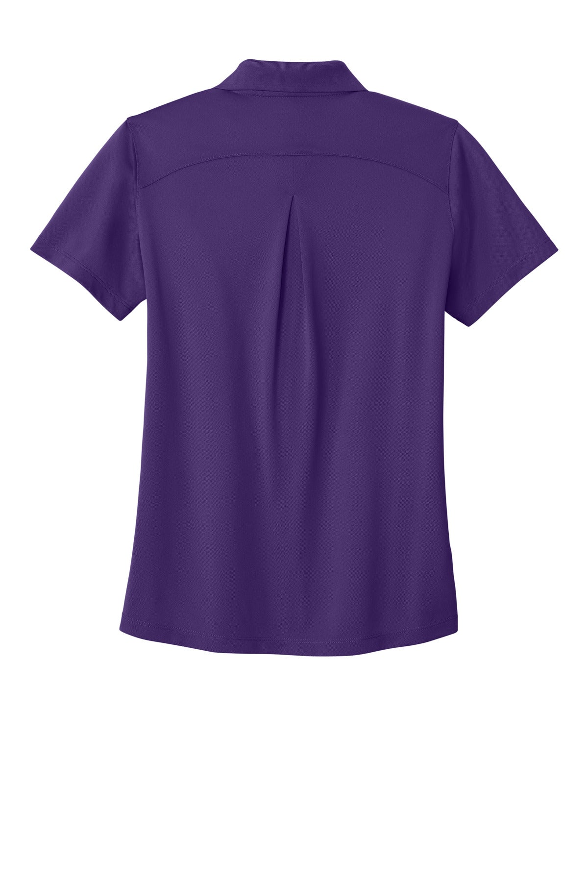Rear View of PrismPrpl Port Authority Women's Wearever Performance Pique Polo LK240