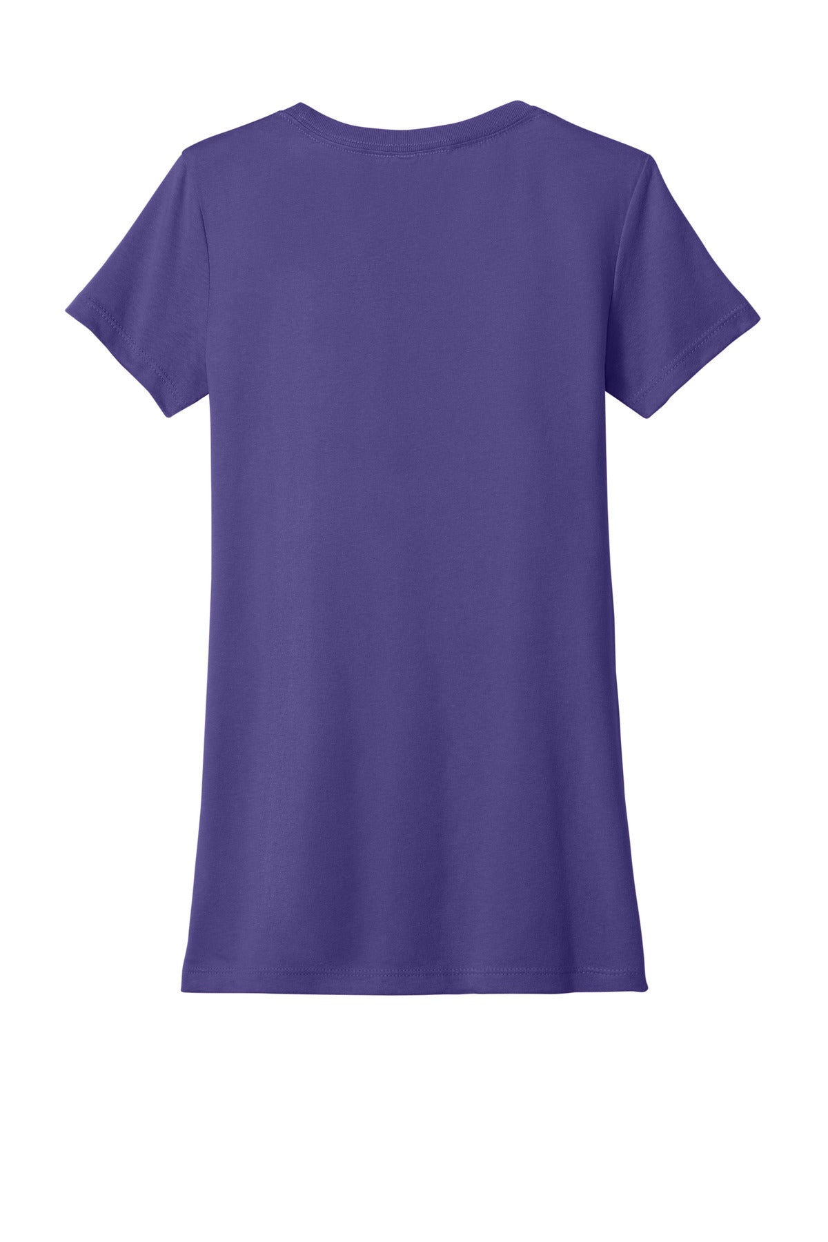 Rear View of PurpleRush Next Level Apparel Women's Ideal Tee NL1510