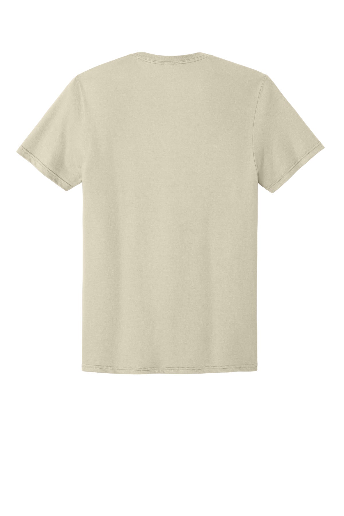 Rear View of Putty Jerzees Ultimate Unisex Ring Spun T-Shirt IC46M