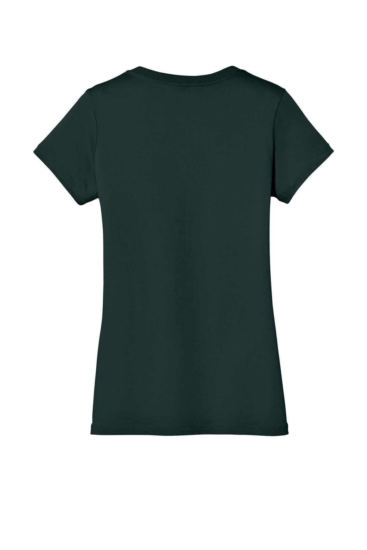 Rear View of Rainforest District - Women's Perfect Weight V-Neck Tee. DM1170L