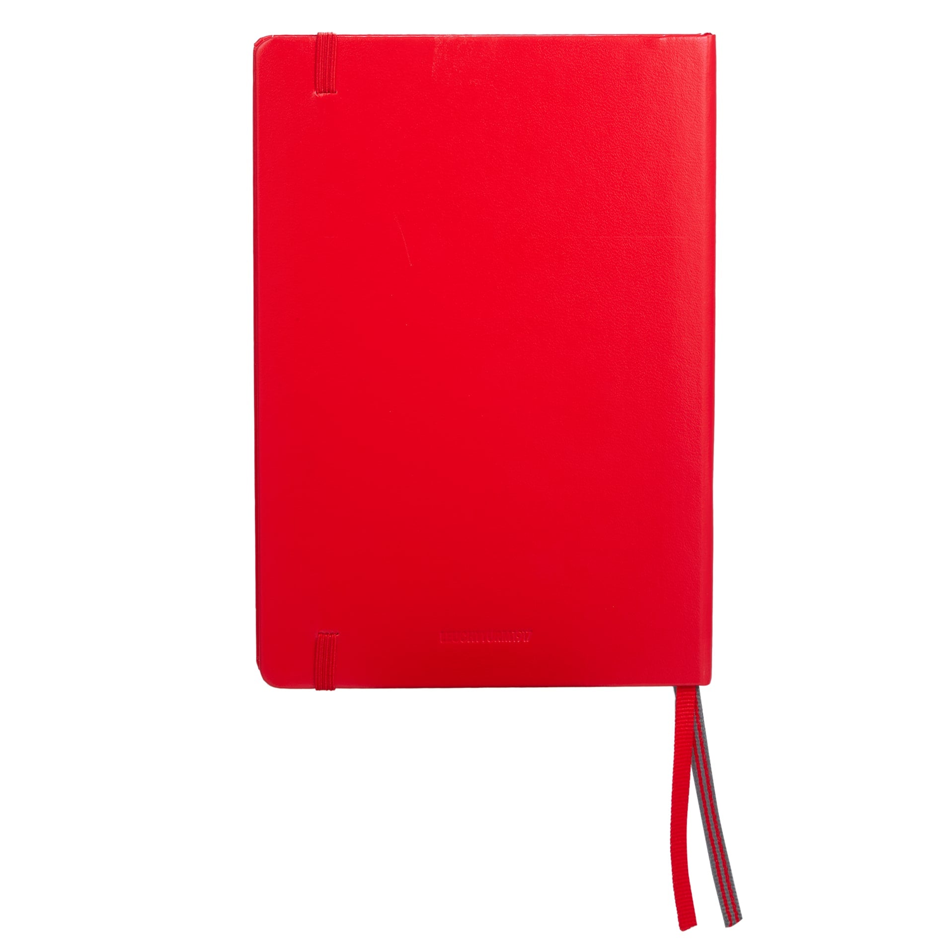 Rear View of Red LEUCHTTURM1917 5.75" x 8.25" Hardcover Notebook plain