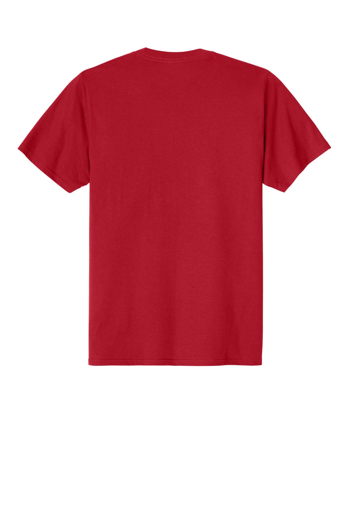 Rear View of Red Port & Co CVC Tee PC340