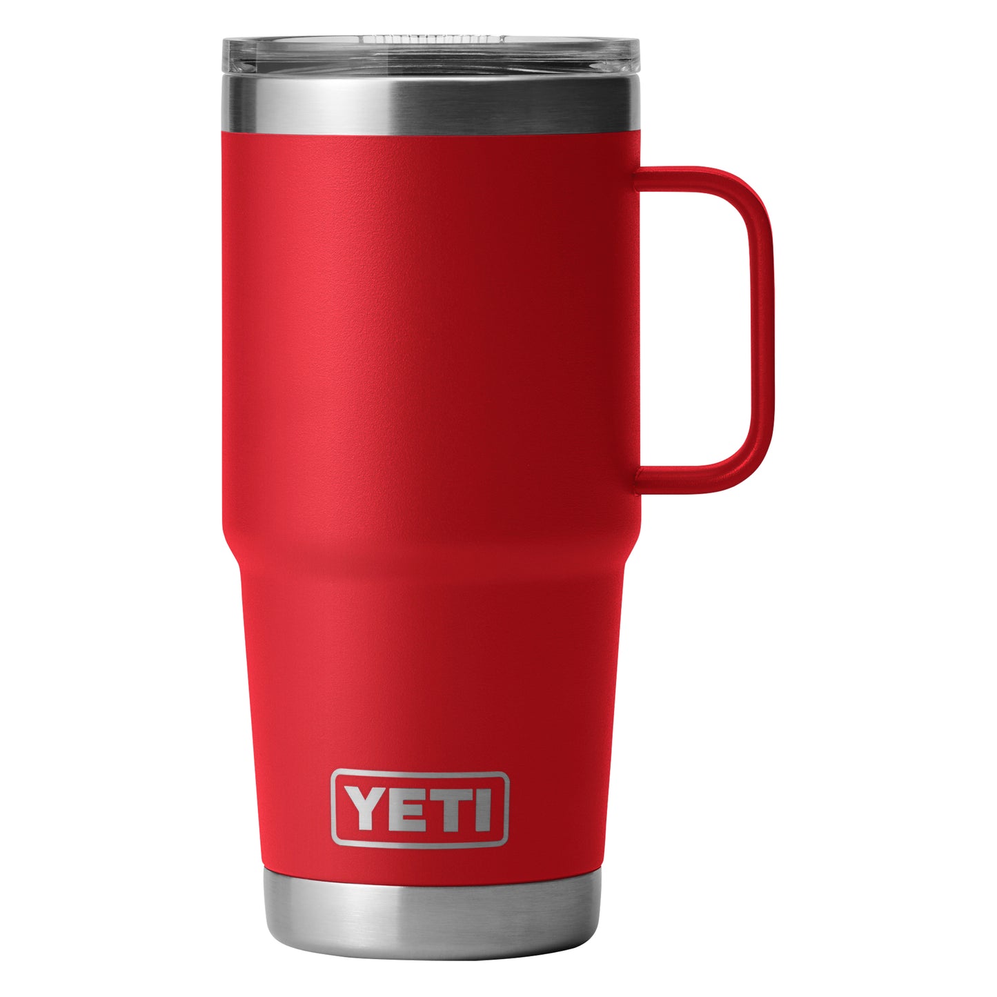 Rear View of Red-Rescue Rambler® 20 oz Travel Mug plain