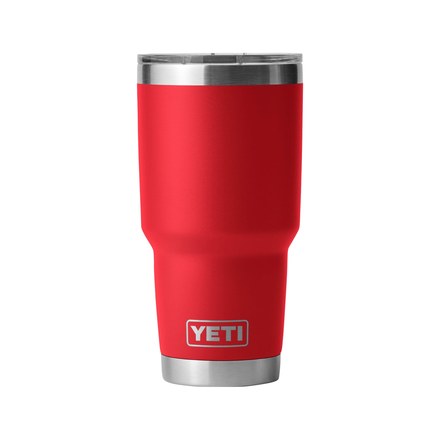 Rear View of Red-Rescue Rambler® 30 oz Tumbler with MagSlider™ Lid plain