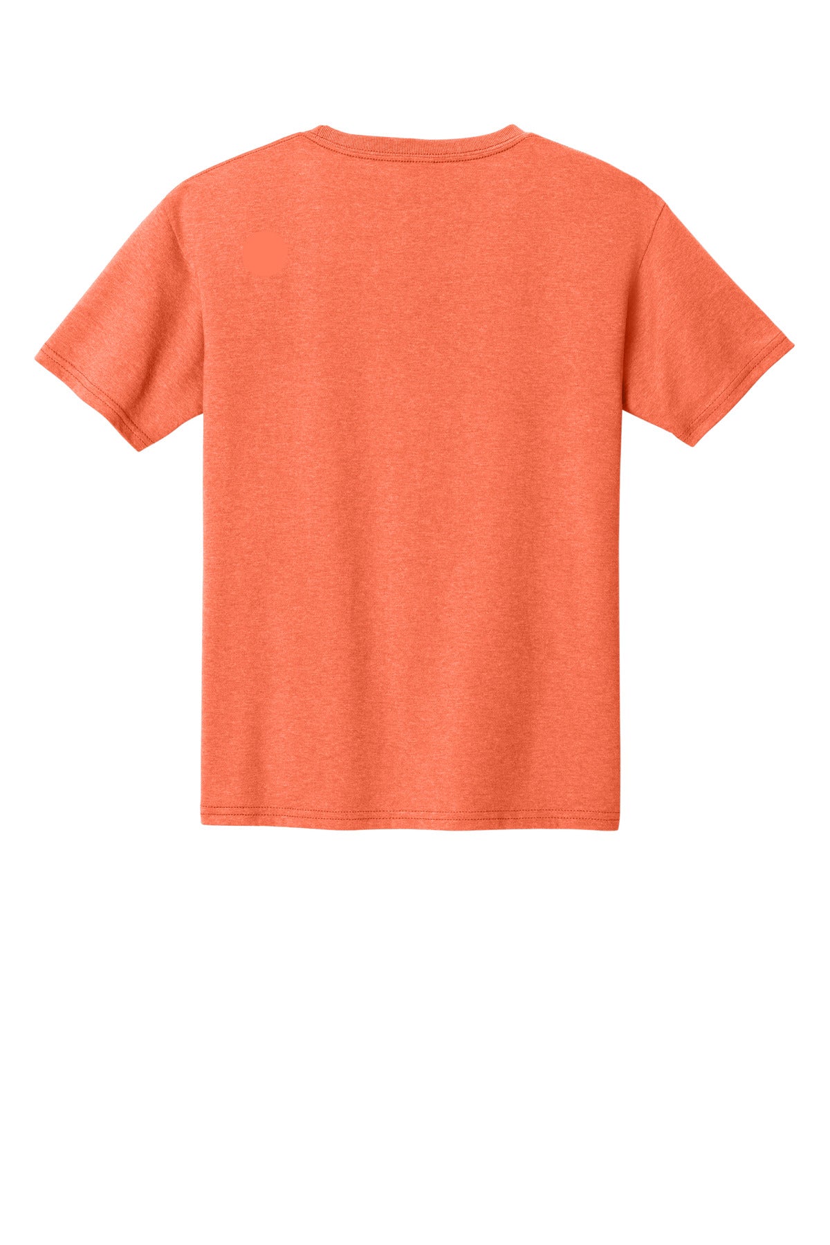 Rear View of RetHtCoral Jerzees Classics Youth Cotton T-Shirt 363Y