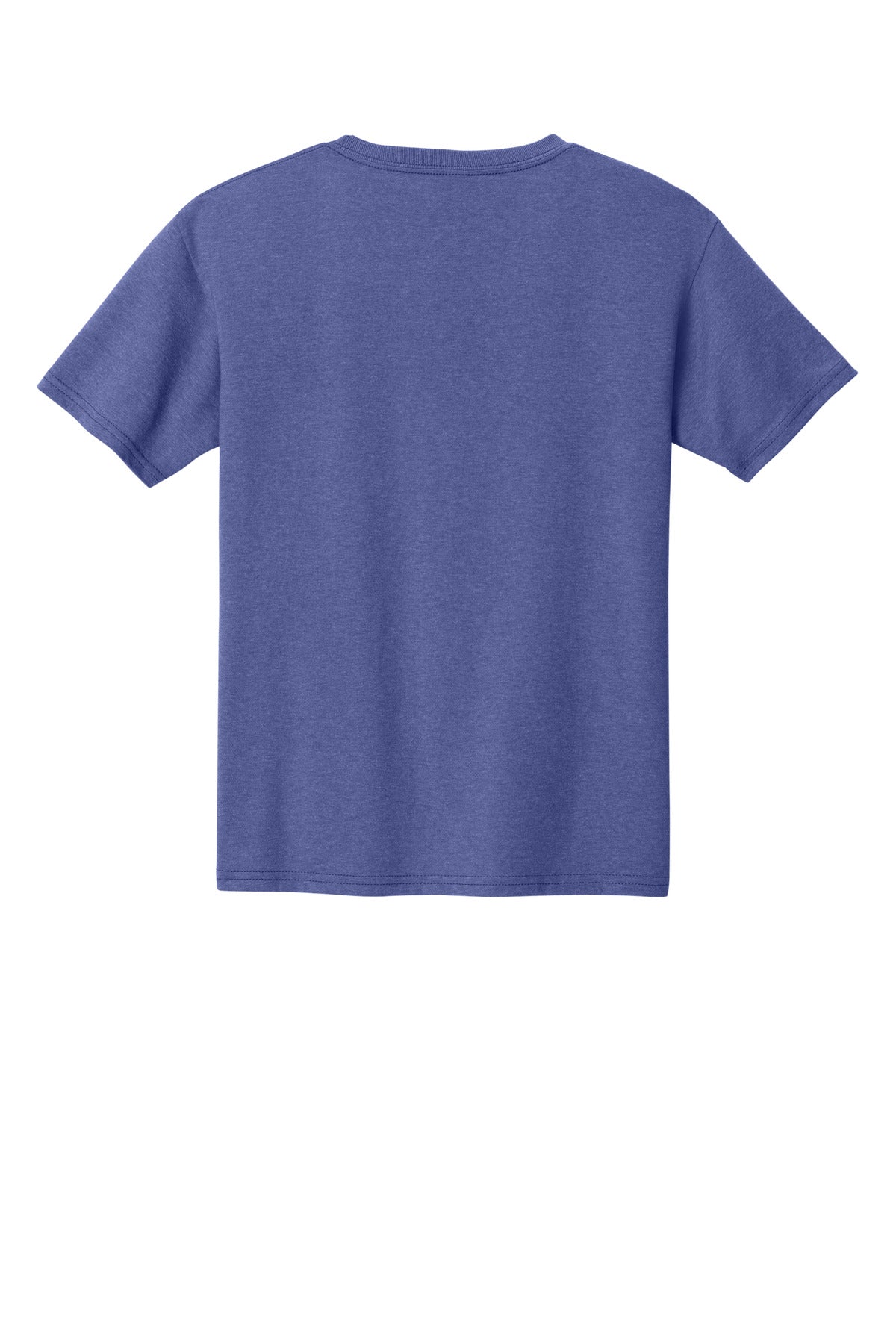 Rear View of RetHtPrpl Jerzees Classics Youth Cotton T-Shirt 363Y