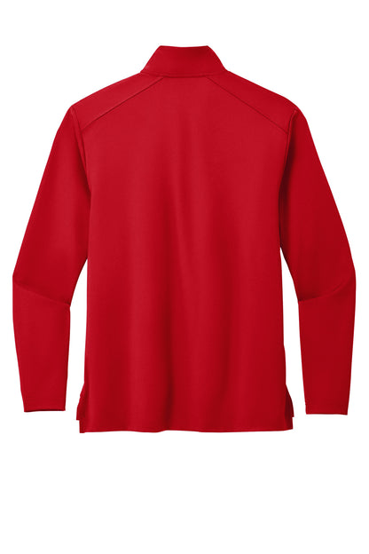 Rear View of RichRed Port Authority C-FREE Double Knit 1/4-Zip K880