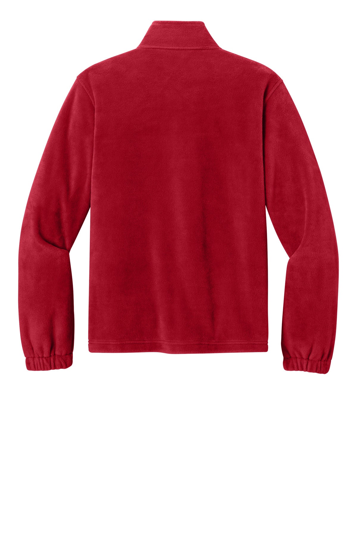 Rear View of RichRed Port Authority Plush Fleece Full-Zip Jacket F190
