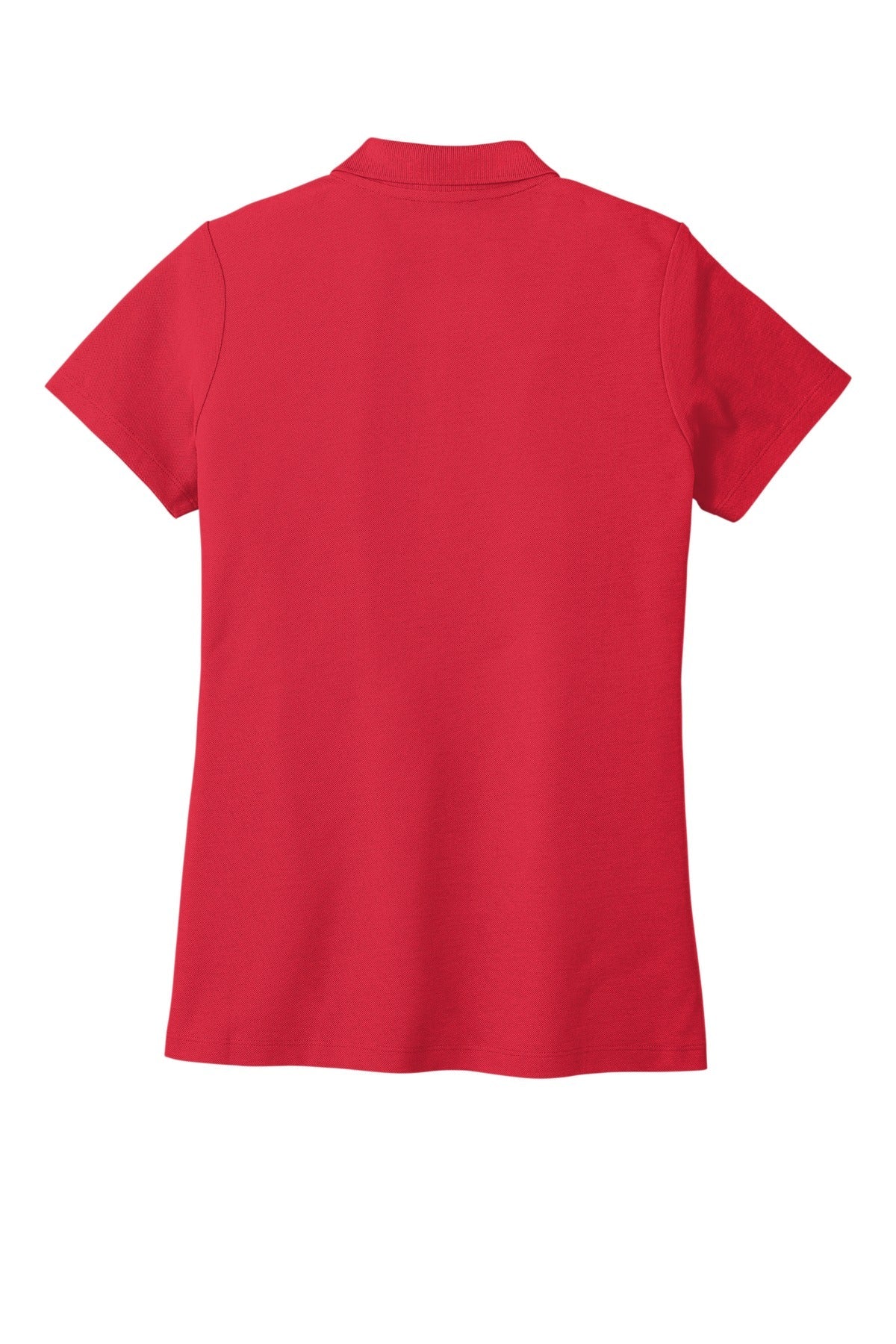 Rear View of RichRed Port Authority Women's SuperPro React Polo. LK810