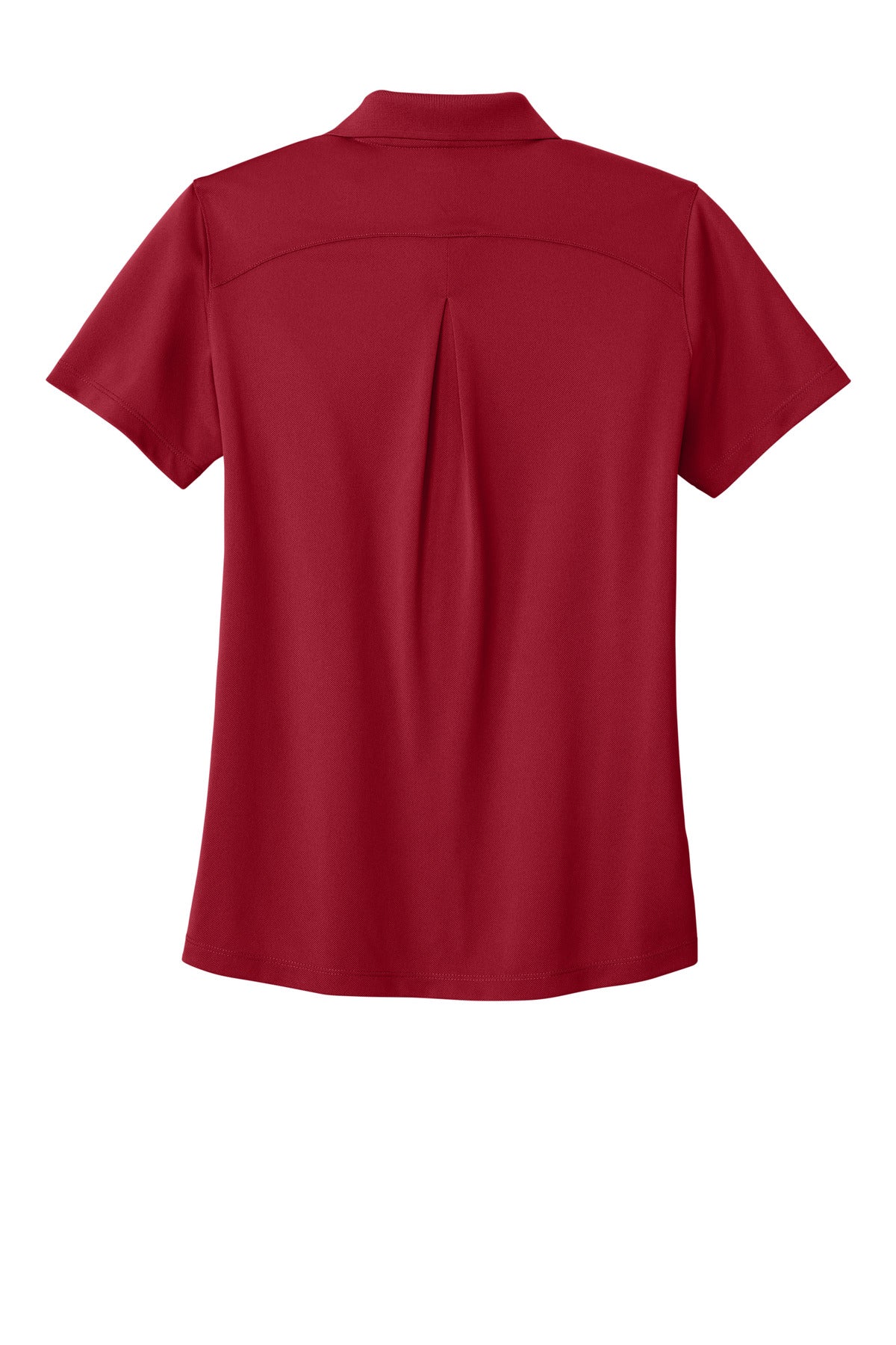 Rear View of RichRed Port Authority Women's Wearever Performance Pique Polo LK240