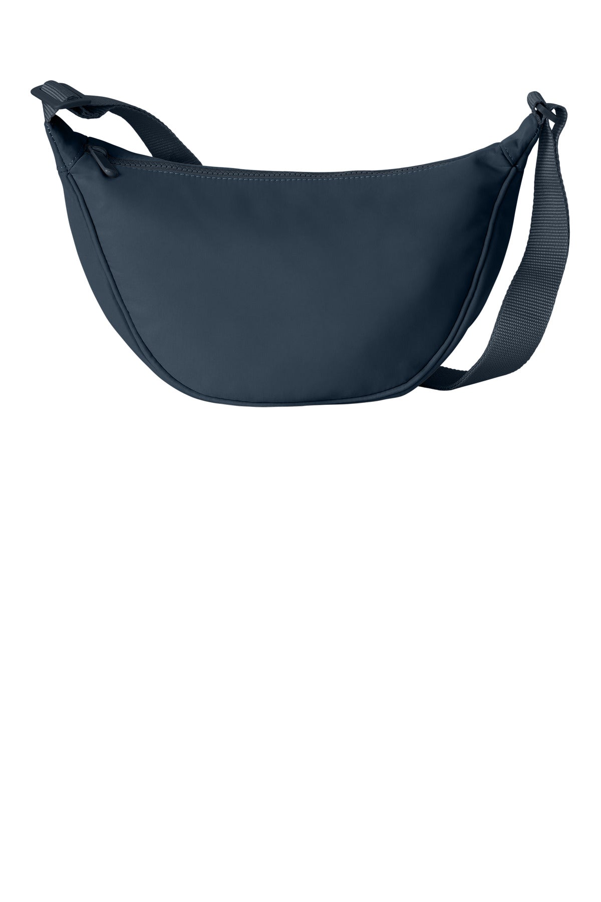 Rear View of RiverBlNv Port Authority Matte Crossbody BG937