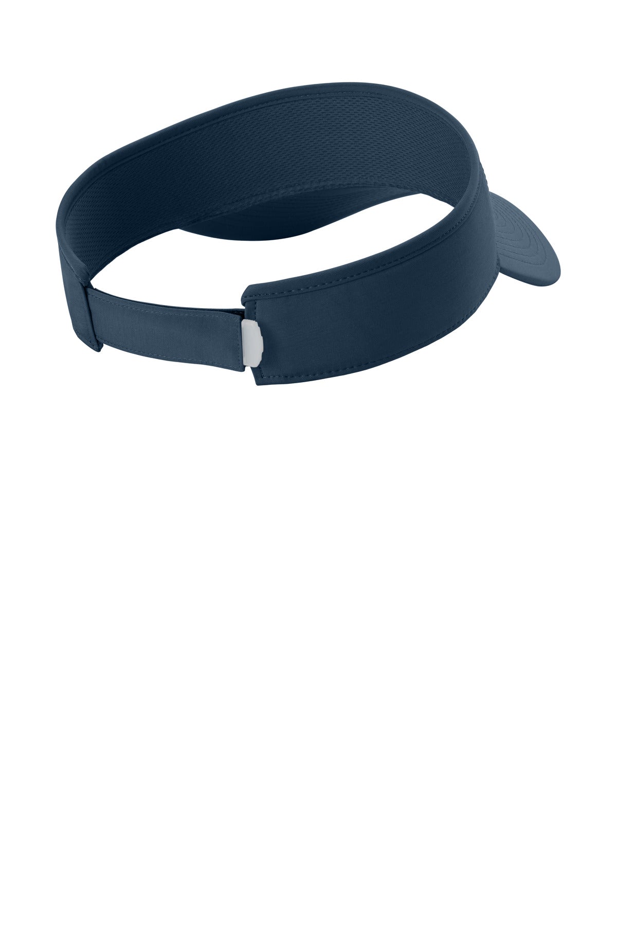 Rear View of RiverBlNv Port Authority Poly Visor C983