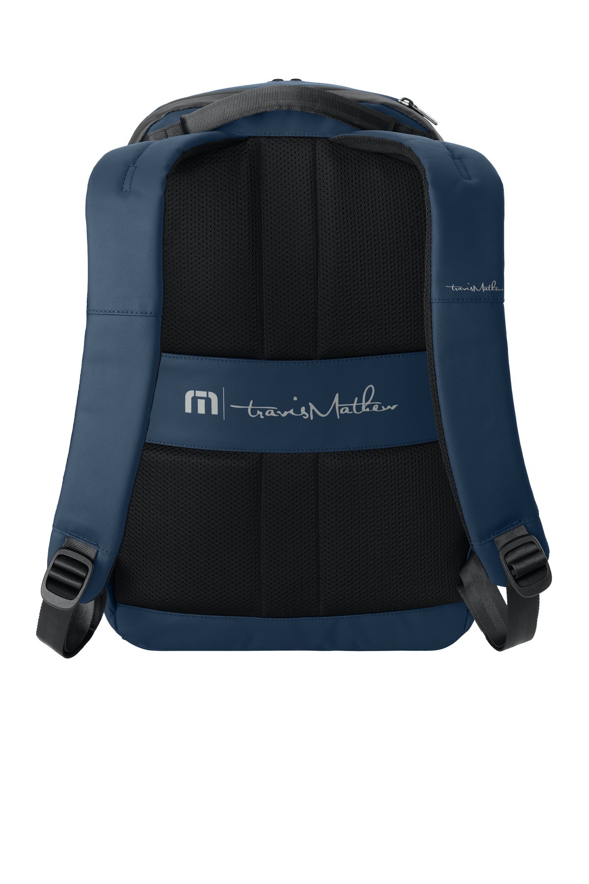 Rear View of RiverBlNv TravisMathew Recess Backpack TMB109