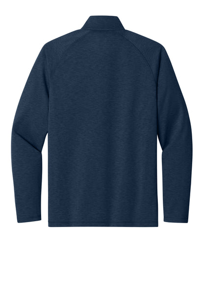 Rear View of RiverBlNvH Eddie Bauer Adventurer 1/4-Zip EB120