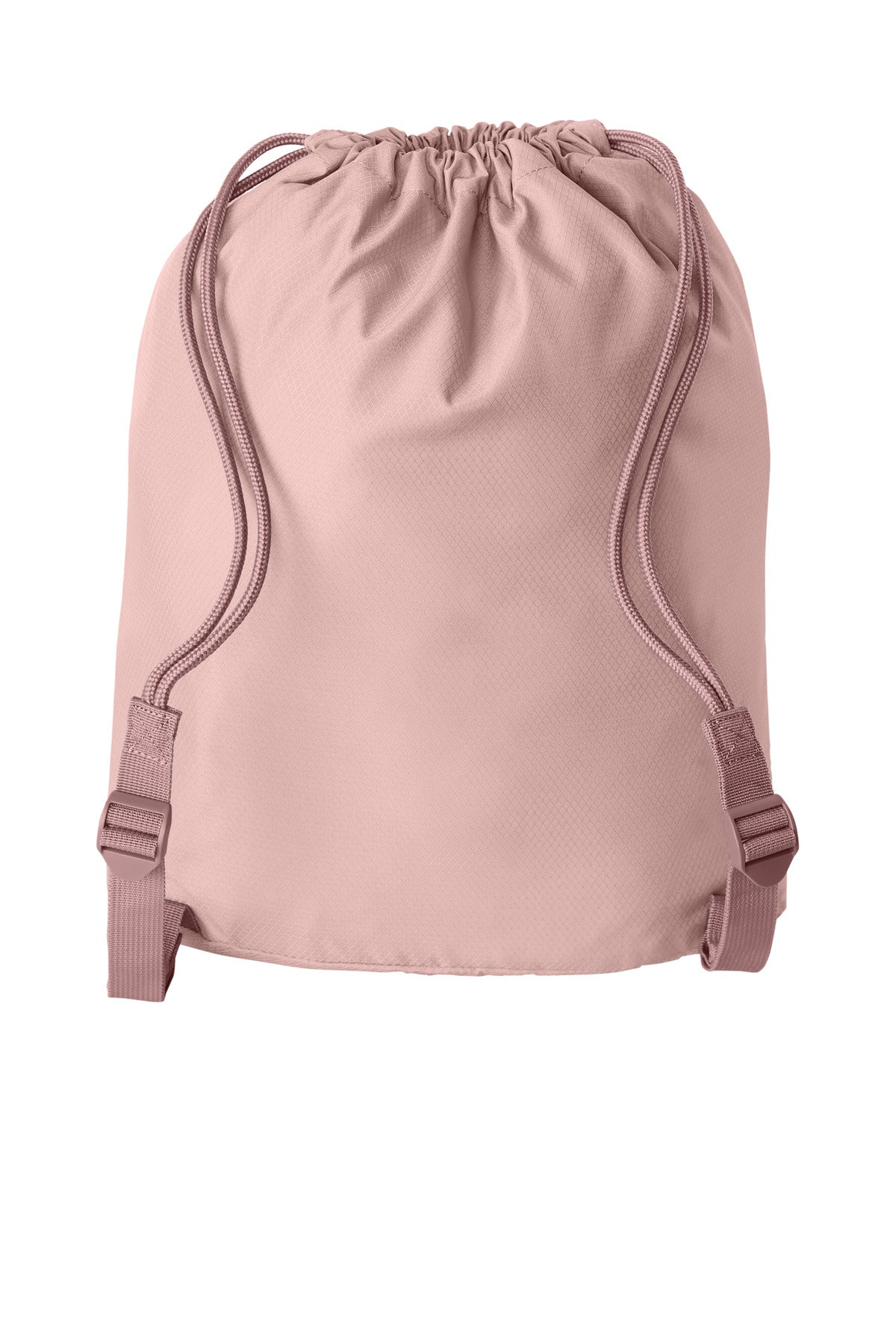 Rear View of RoseQuartz Port Authority Diamond Pocket Cinch BG637