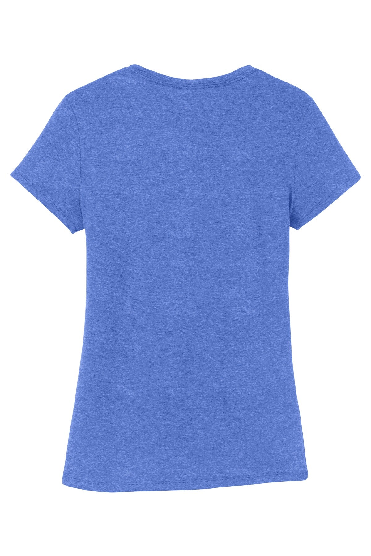 Rear View of Royal Frost District Women's Perfect Tri Tee. DM130L