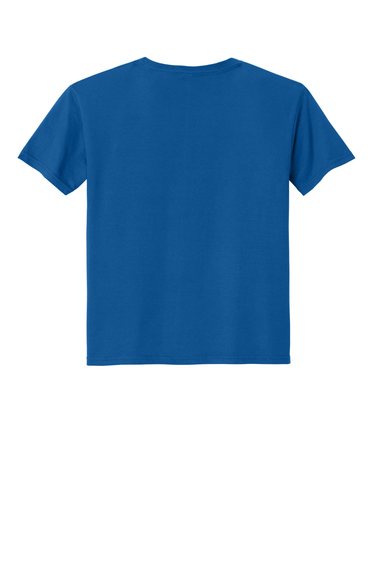 Rear View of Royal Jerzees Ultimate Youth Ring Spun T-Shirt IC46B