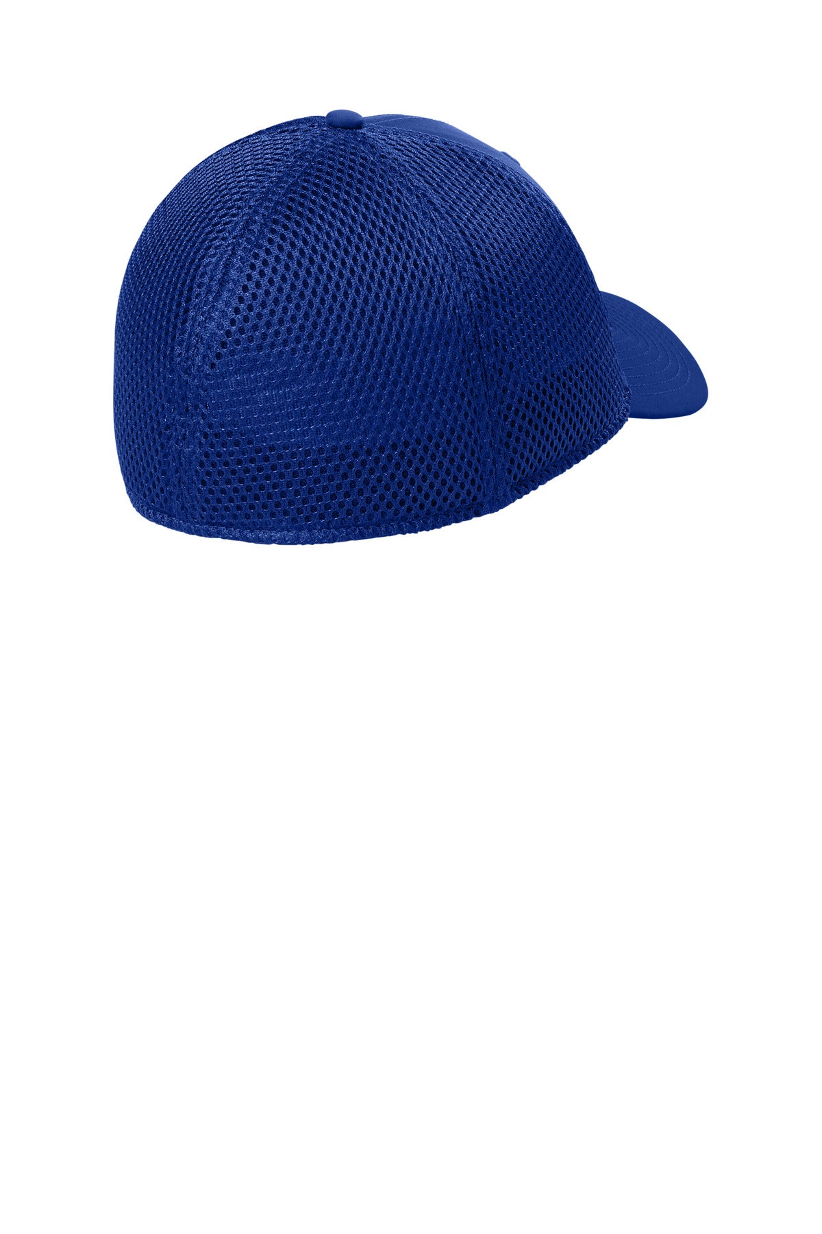 Rear View of Royal New Era 39THIRTY Performance Stretch Mesh Cap NE1130