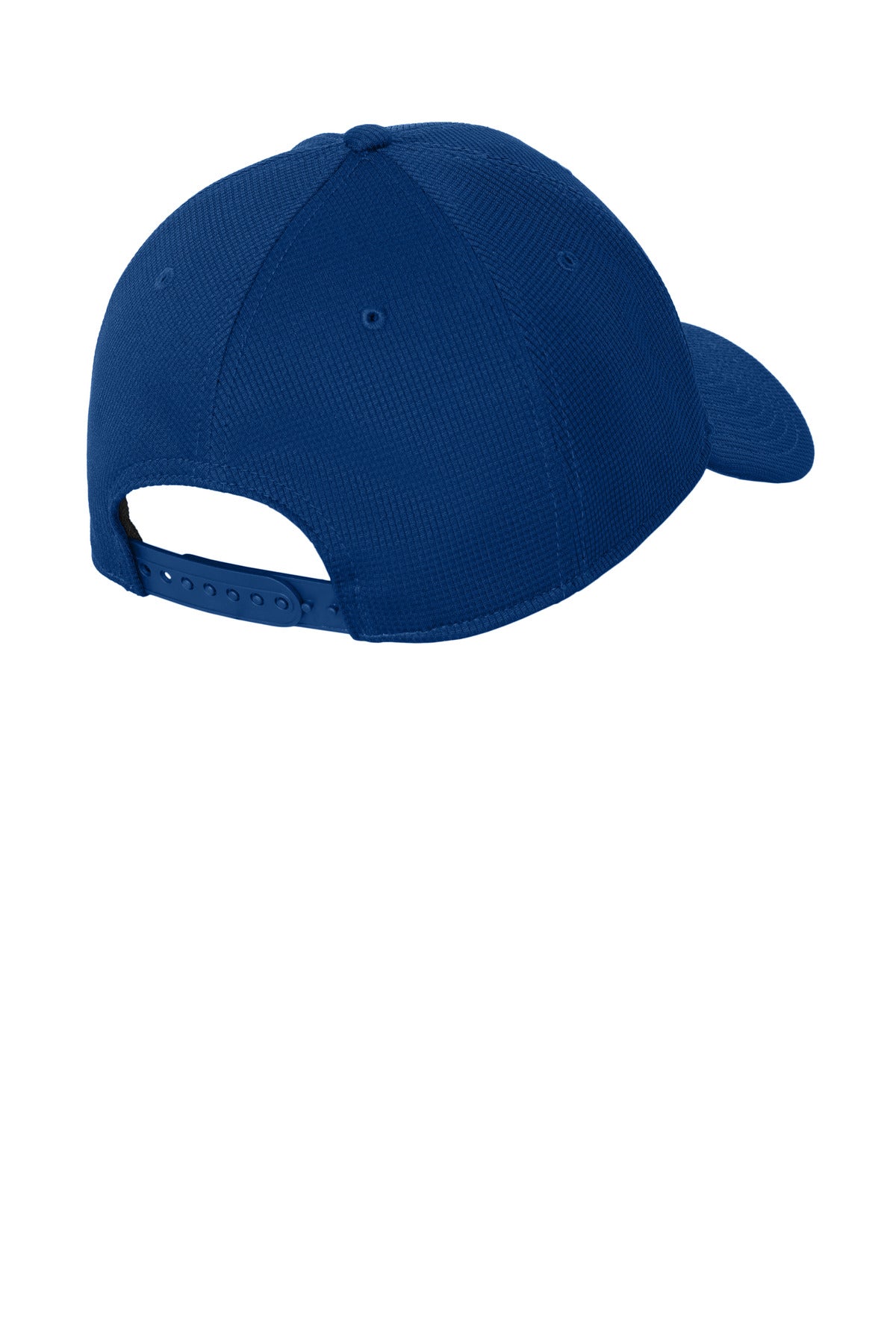 Rear View of Royal New Era Pivot Stretch Band Snapback Cap NE214