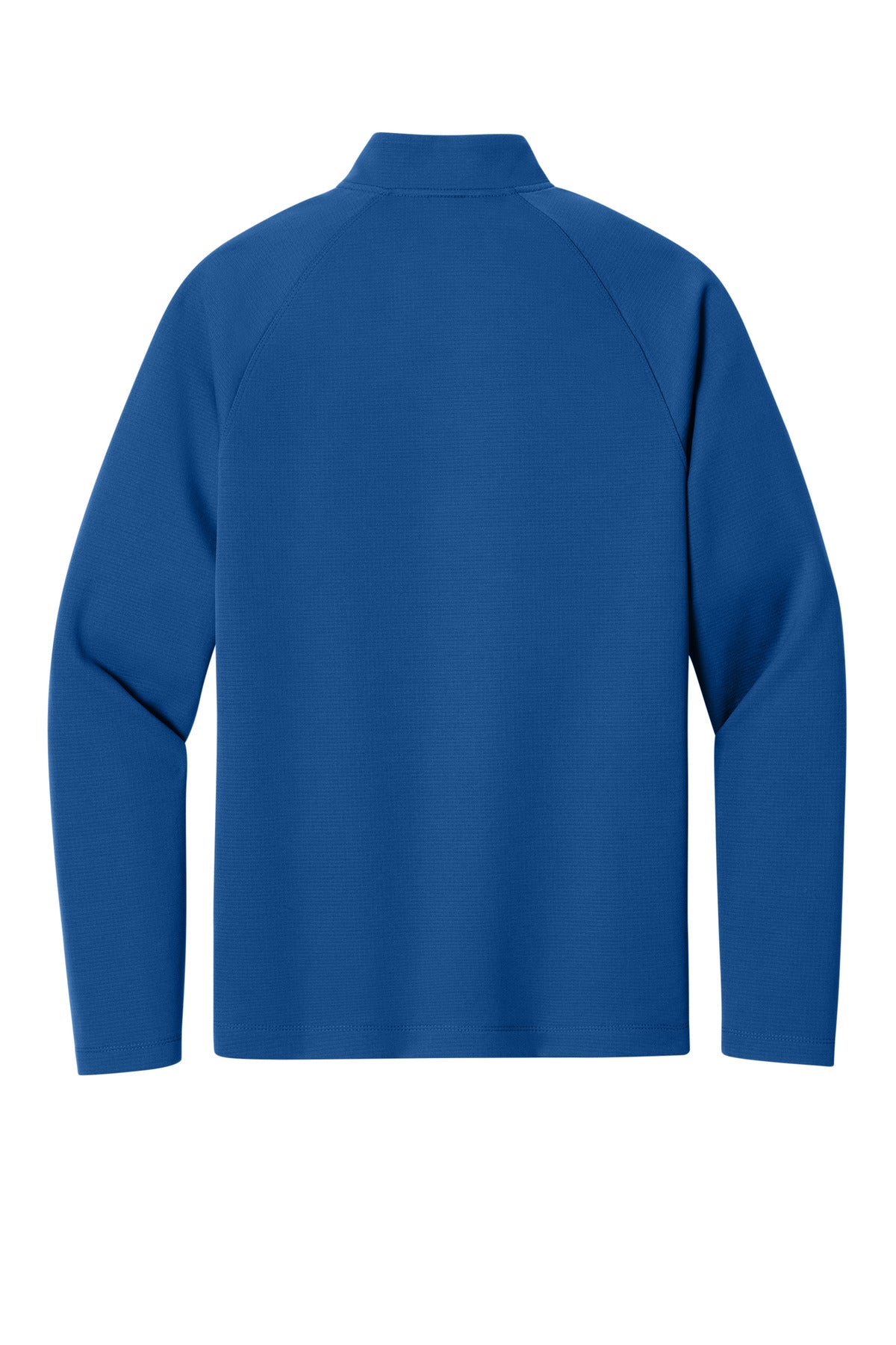 Rear View of Royal New Era Stand Out 1/4-Zip NEA515