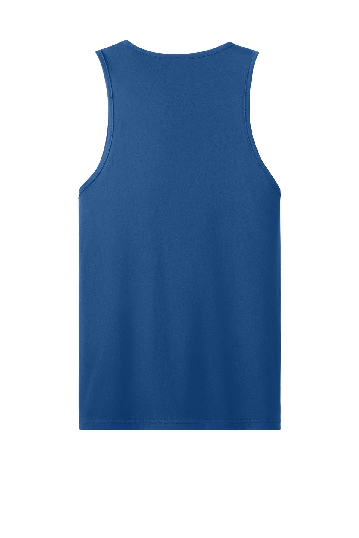 Rear View of Royal Next Level Apparel Cotton Muscle Tank NL3633