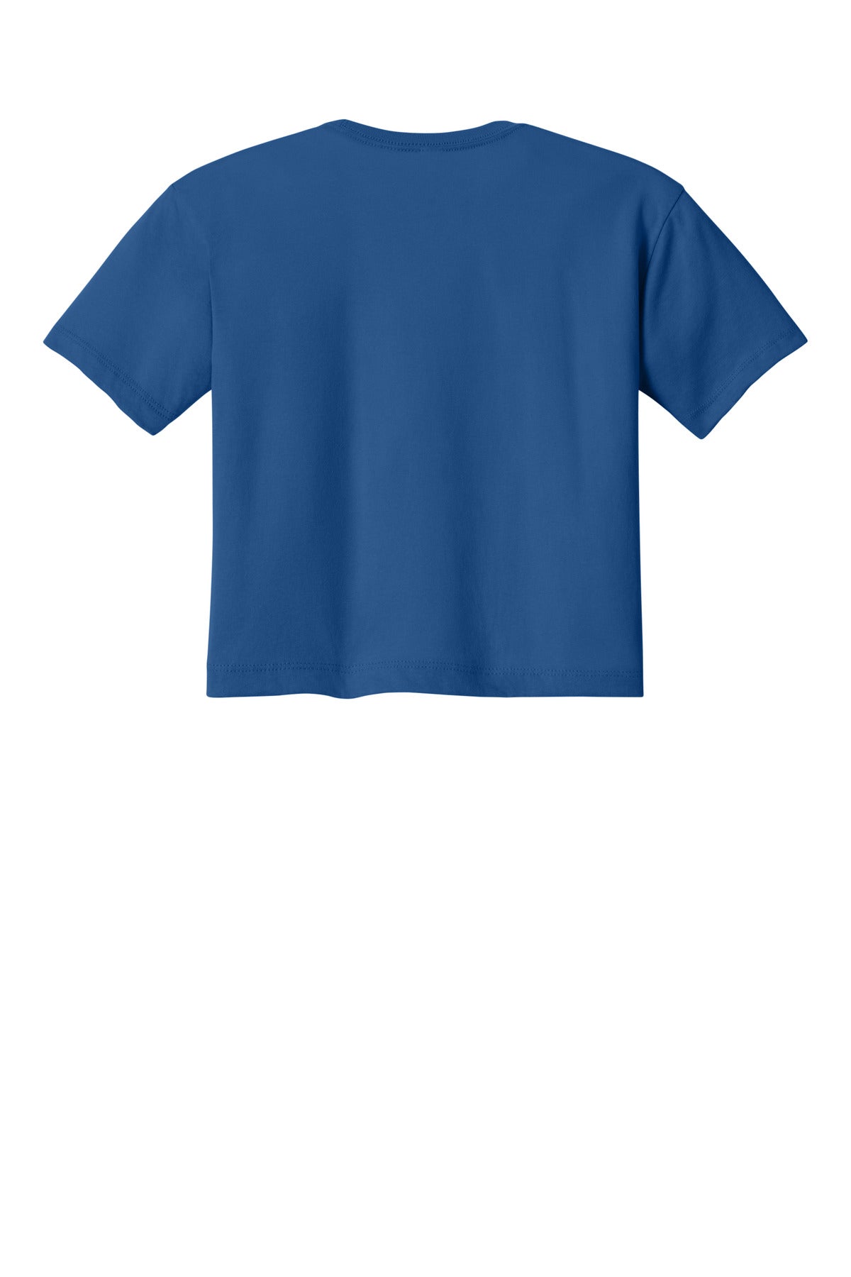 Rear View of Royal Next Level Apparel Women's Ideal Crop Top NL1580