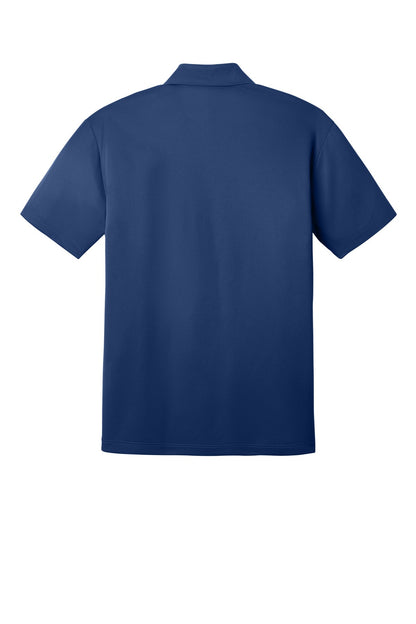 Rear View of Royal Port Authority Silk Touch Performance Polo. K540