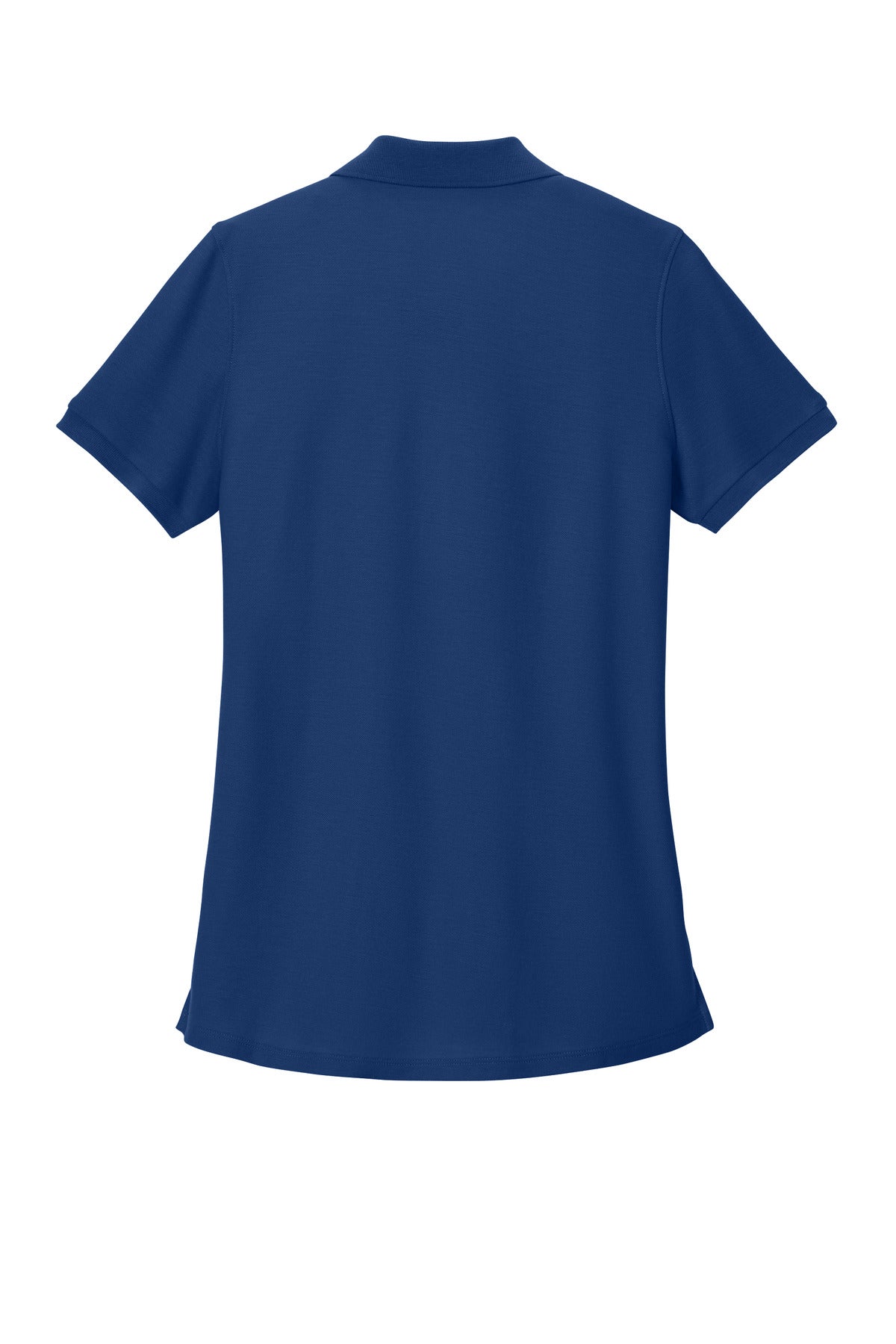 Rear View of Royal Port Authority Women's Wearever Signature Pique Polo LK200