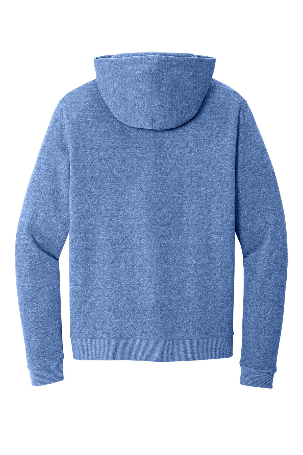 Rear View of RoyalFrost District Perfect Tri Fleece Pullover Hoodie DT1300