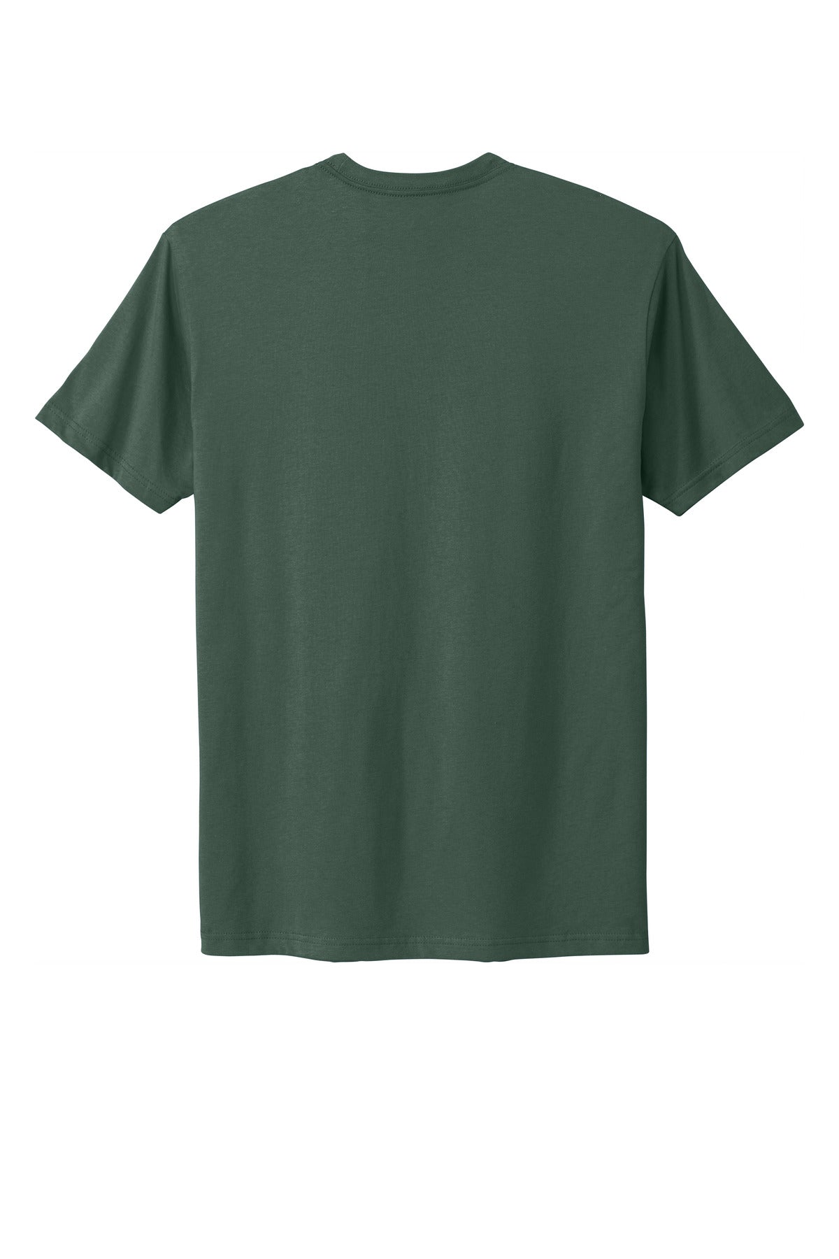 Rear View of RoyalPine Next Level Apparel Adult Cotton Tee. NL3600