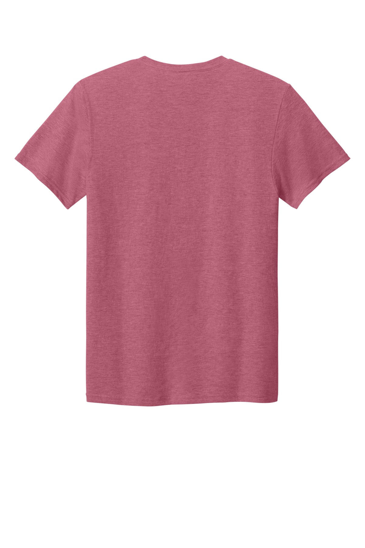 Rear View of RspbryHthr Jerzees Premium Blend Ring Spun T-Shirt 560M