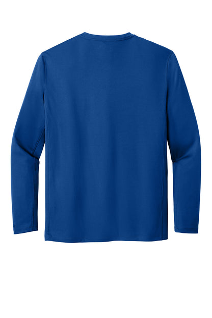 Rear View of RylGlassBl Carhartt Force Sun Defender Long Sleeve T-Shirt CT106972