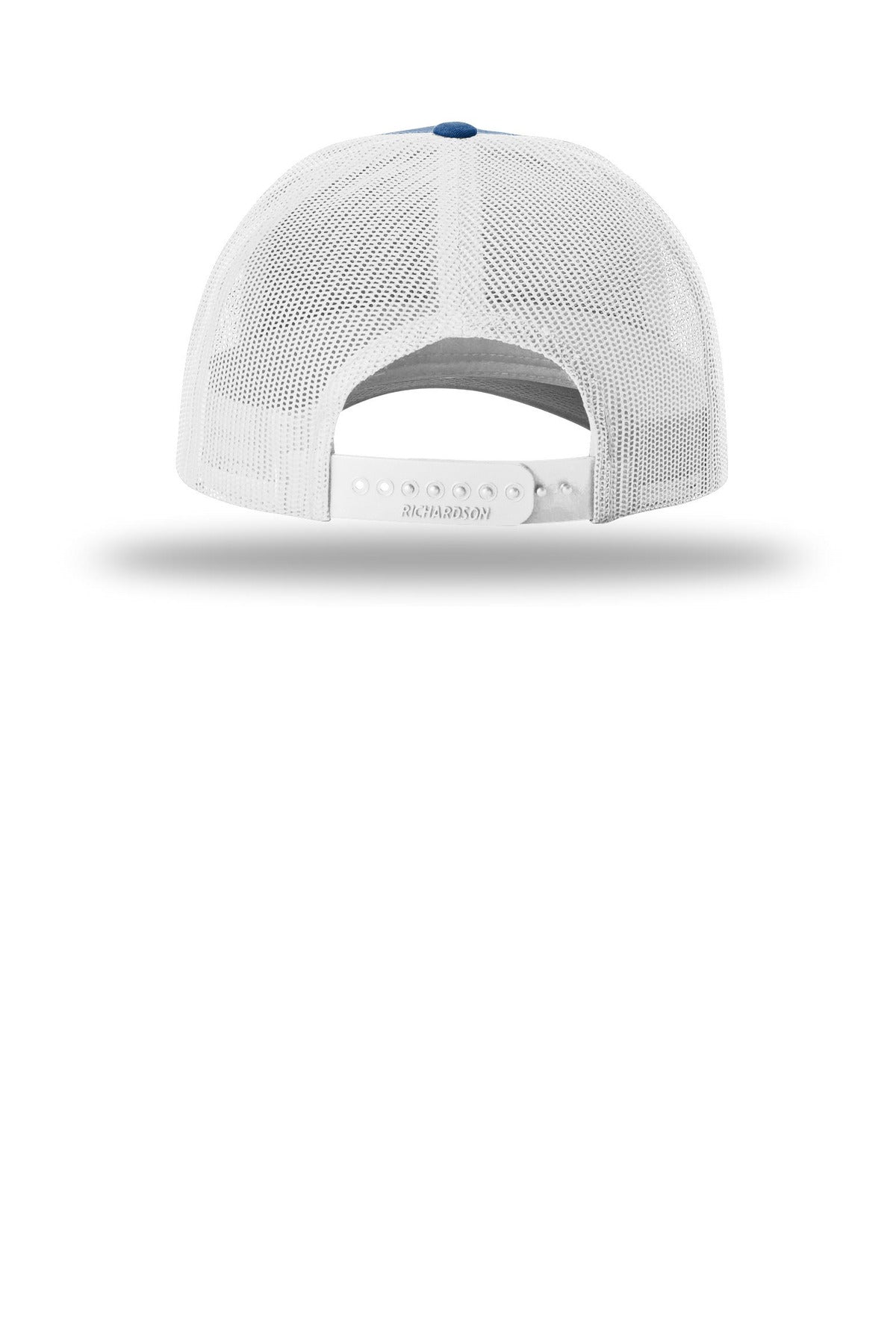 Rear View of RylHt/LtGy Richardson Low Pro Trucker 115
