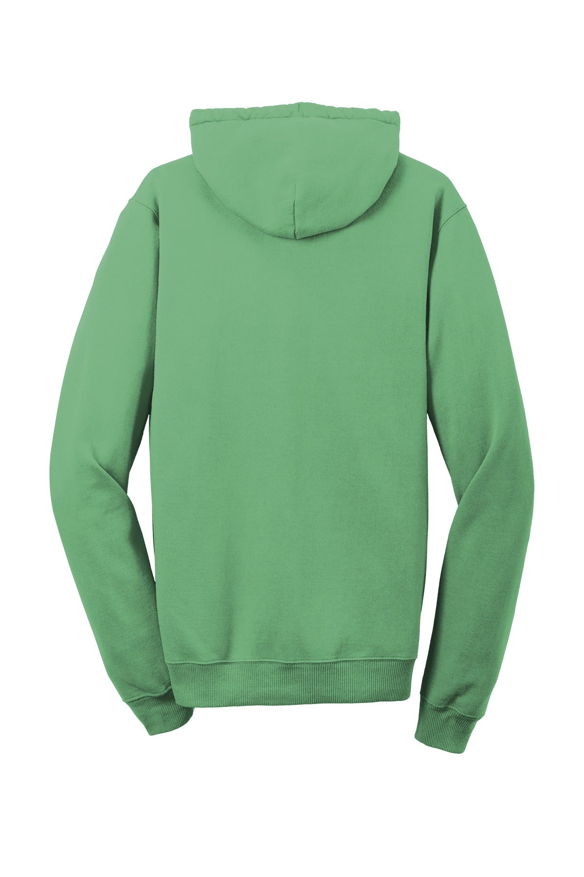 Rear View of Safari Port & Co Beach Wash Garment-Dyed Pullover Hooded Sweatshirt. PC098H