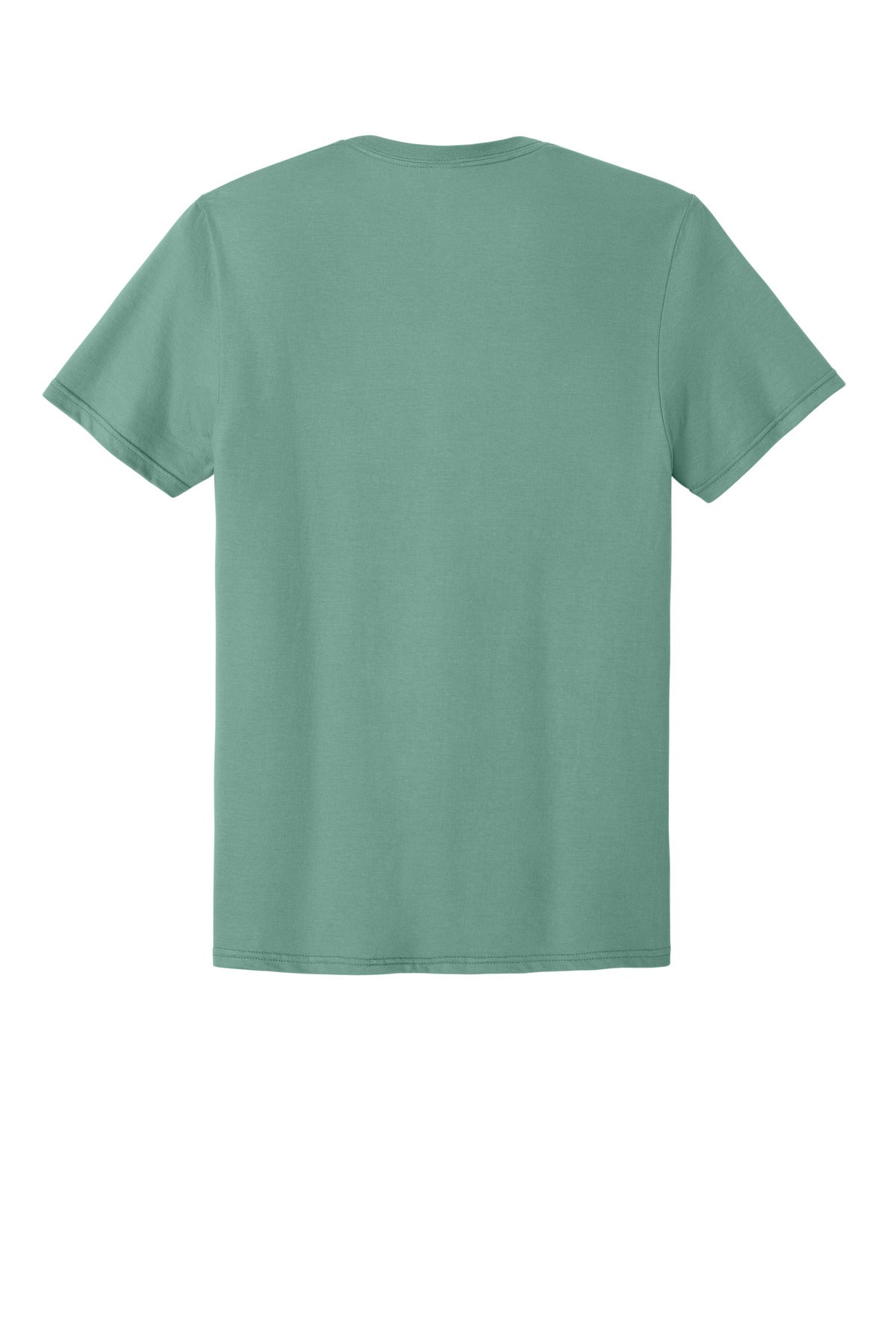 Rear View of Sage Jerzees Ultimate Unisex Ring Spun T-Shirt IC46M