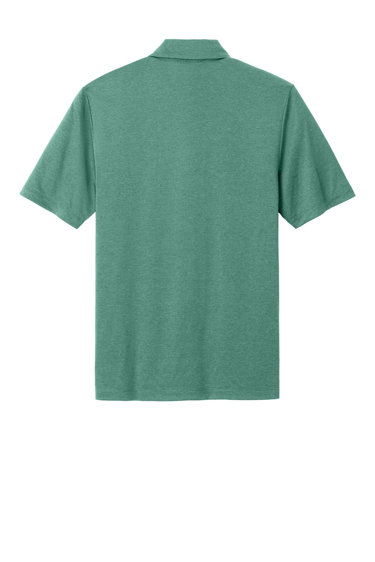 Rear View of SageHthr Mercer+Mettle Recharge Jersey Polo MM1020