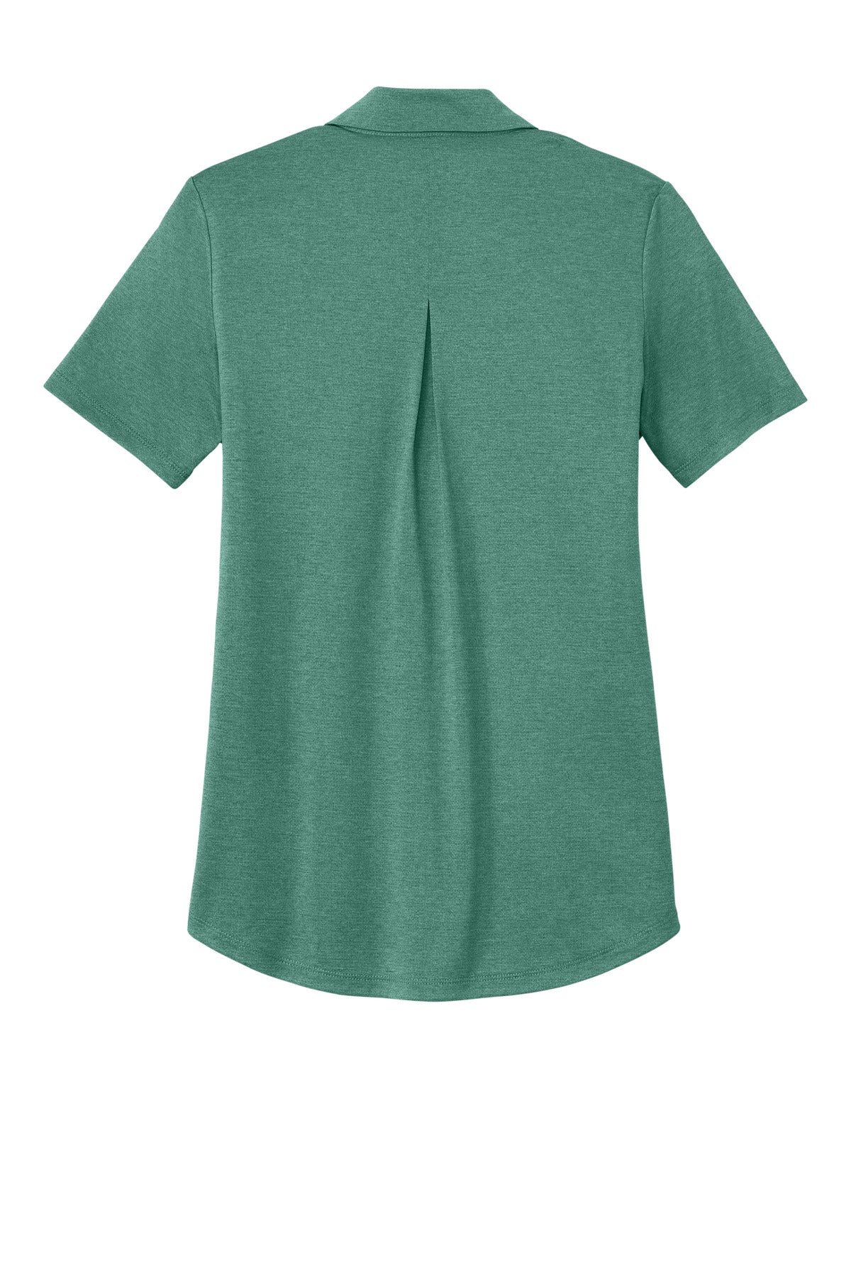 Rear View of SageHthr Mercer+Mettle Women's Recharge Jersey Polo MM1021