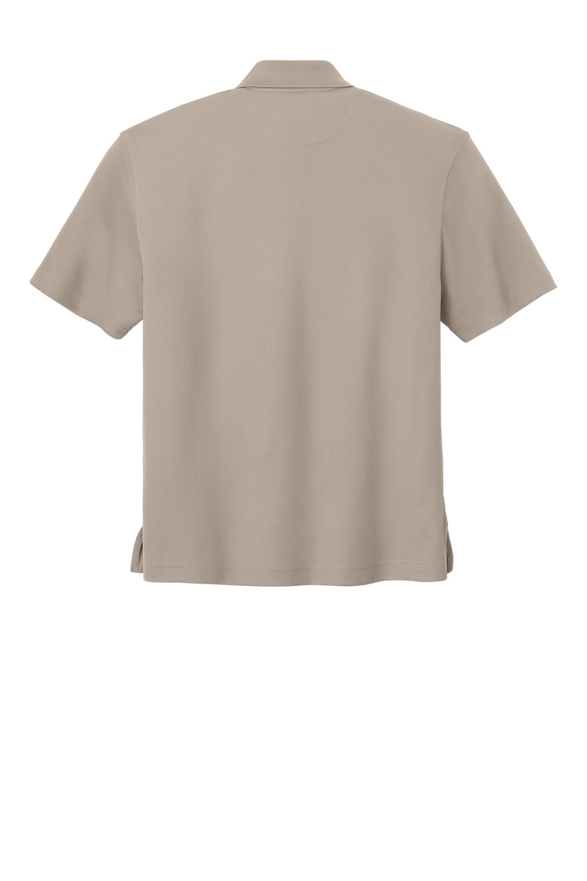 Rear View of Sandstone Sport-Tek Dri-Mesh Polo. K469